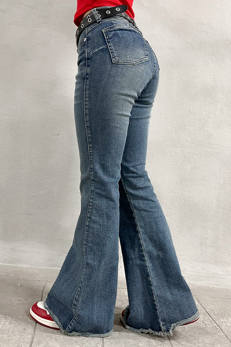Flare Jeans Abby - Azul vintage