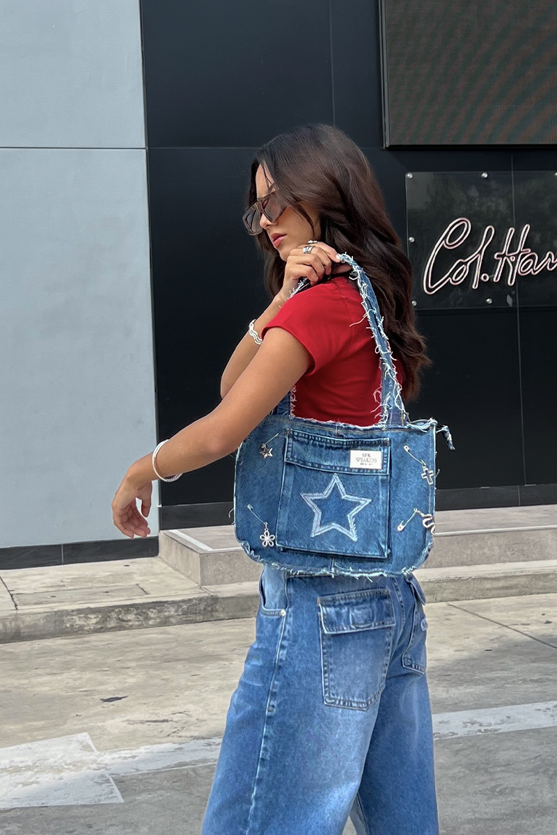 Mini bag Mia - Azul vintage