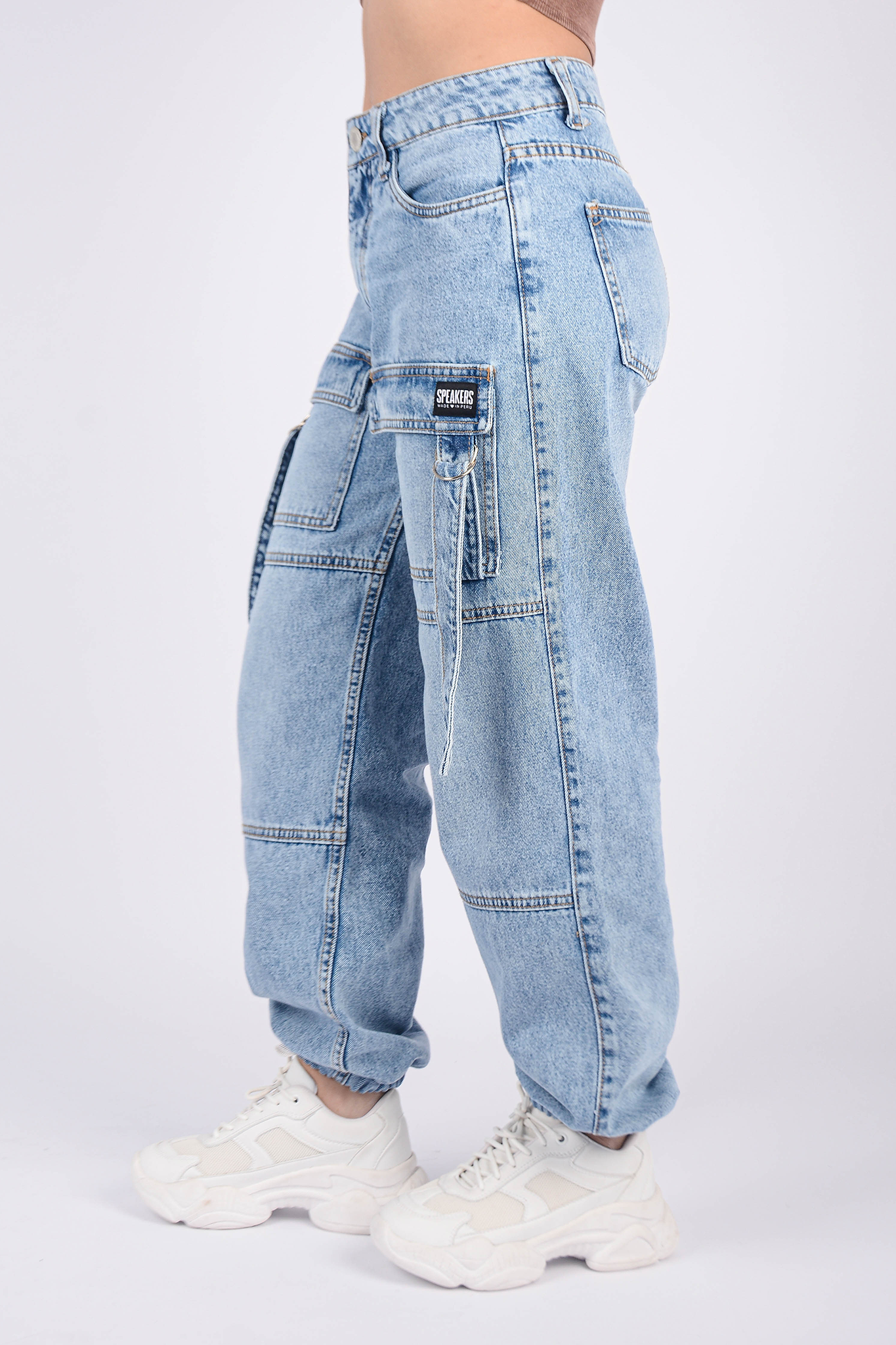 Pants Cargo SPK - Celeste