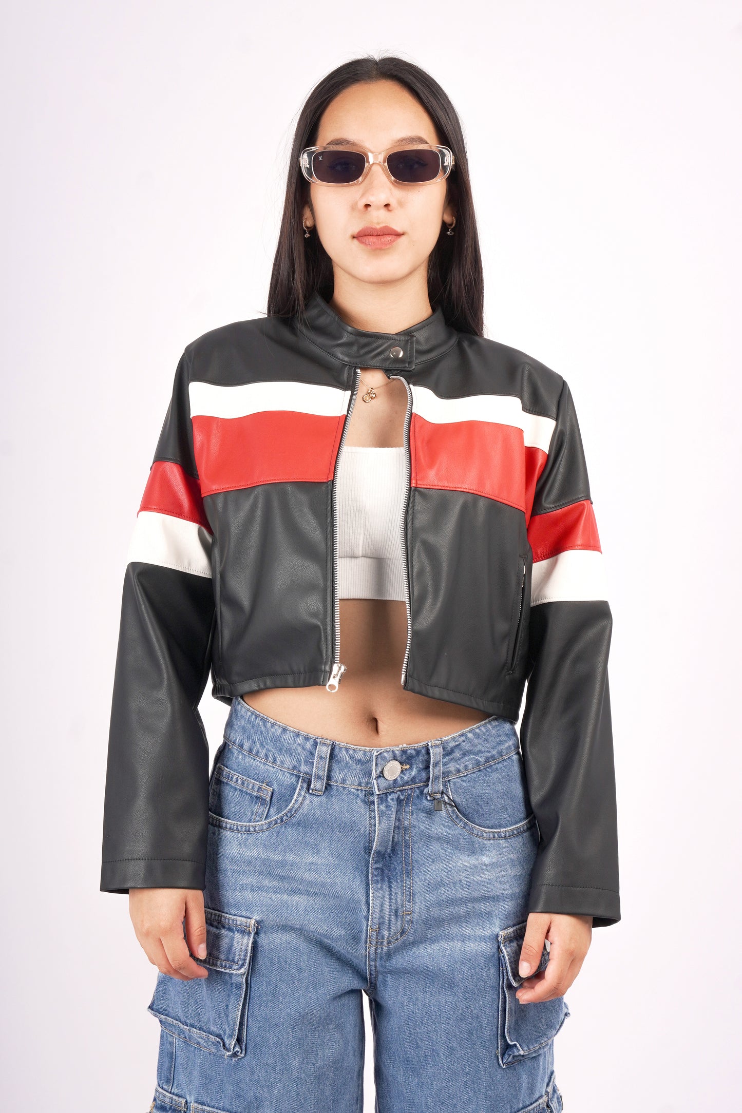Moto Jacket - Rojo