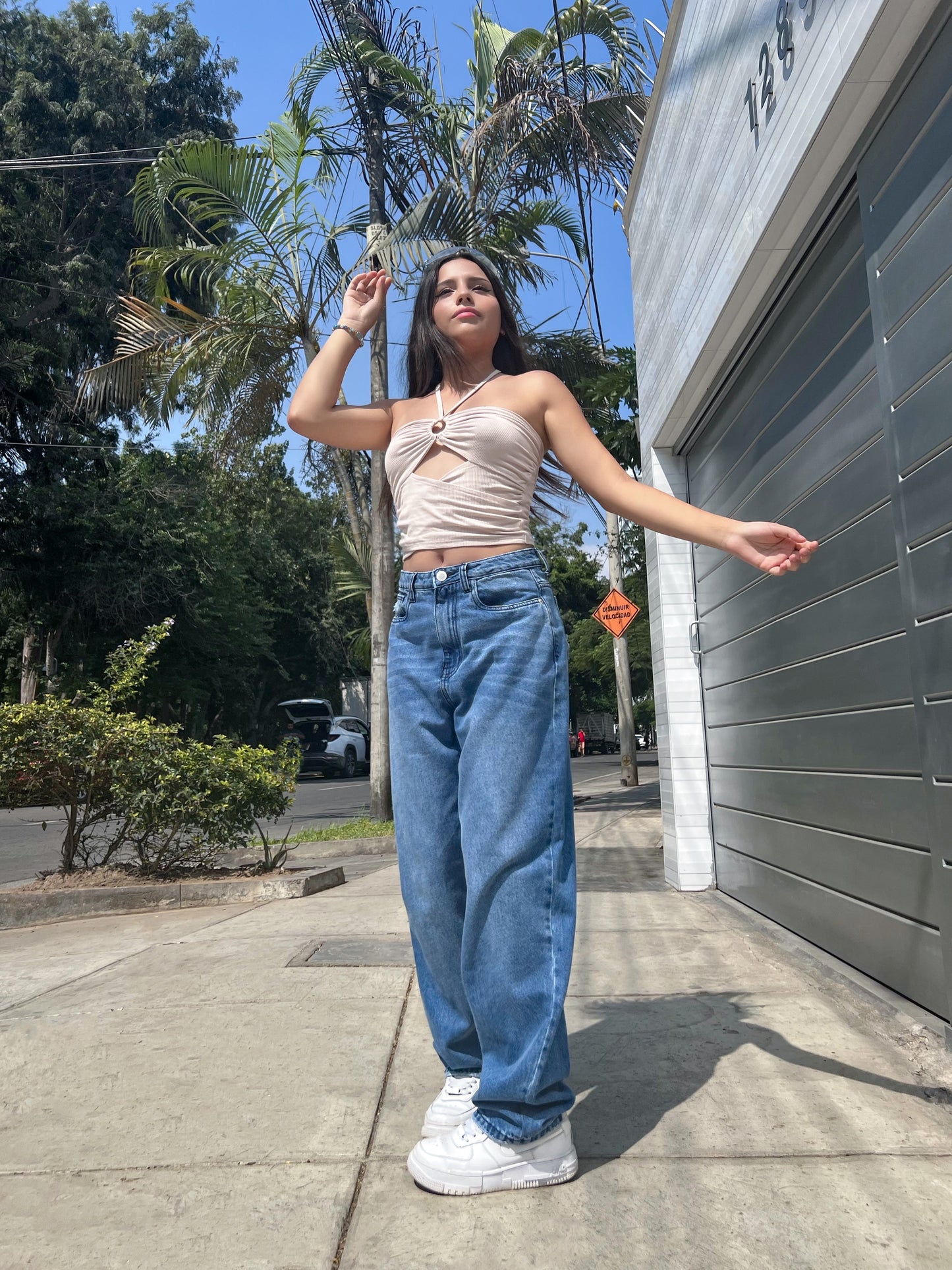Baggy Fey - Azul Cristal