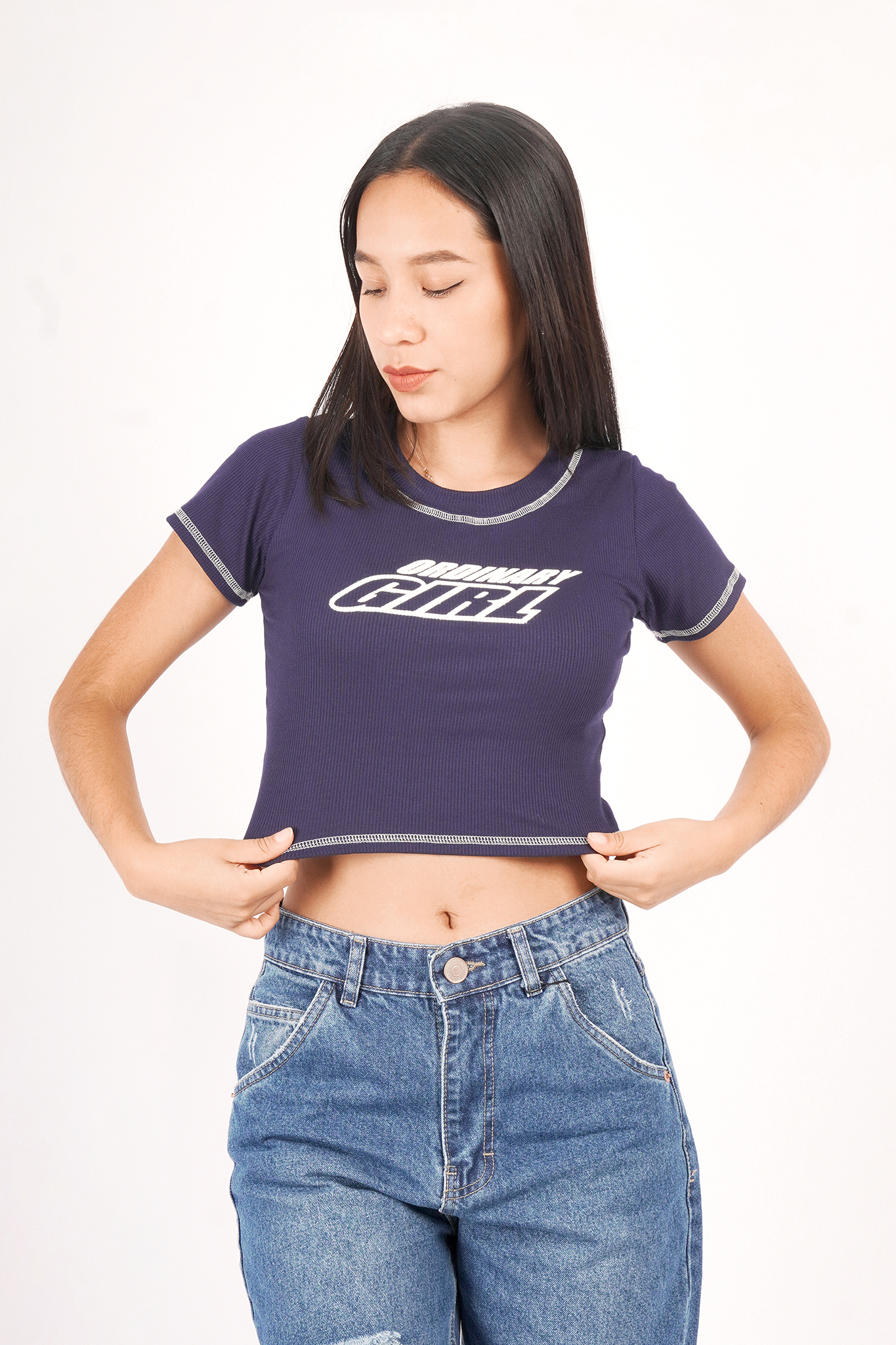 Crop Ordinary - Azul
