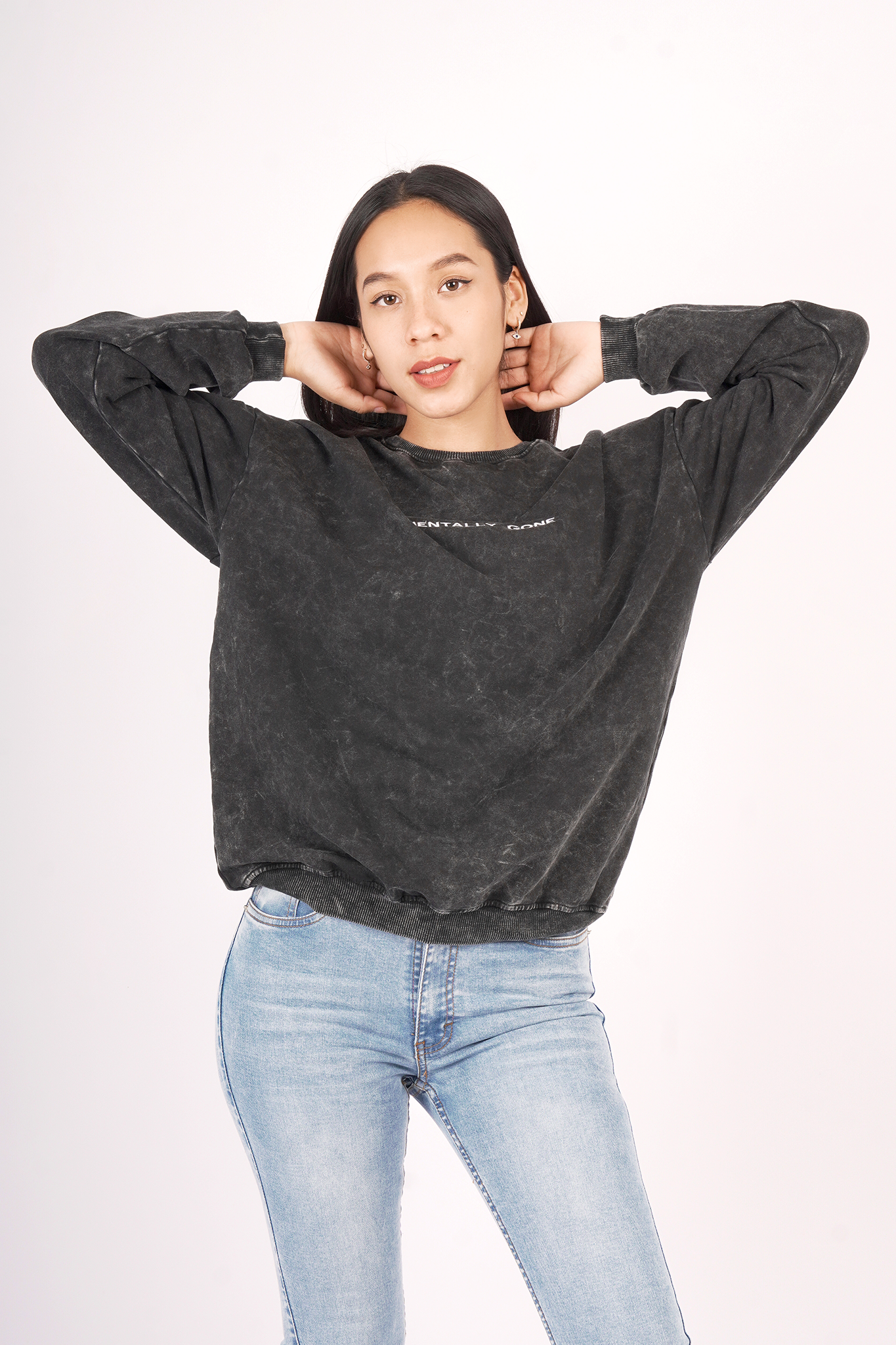 Polera Mentally - Negro Froz