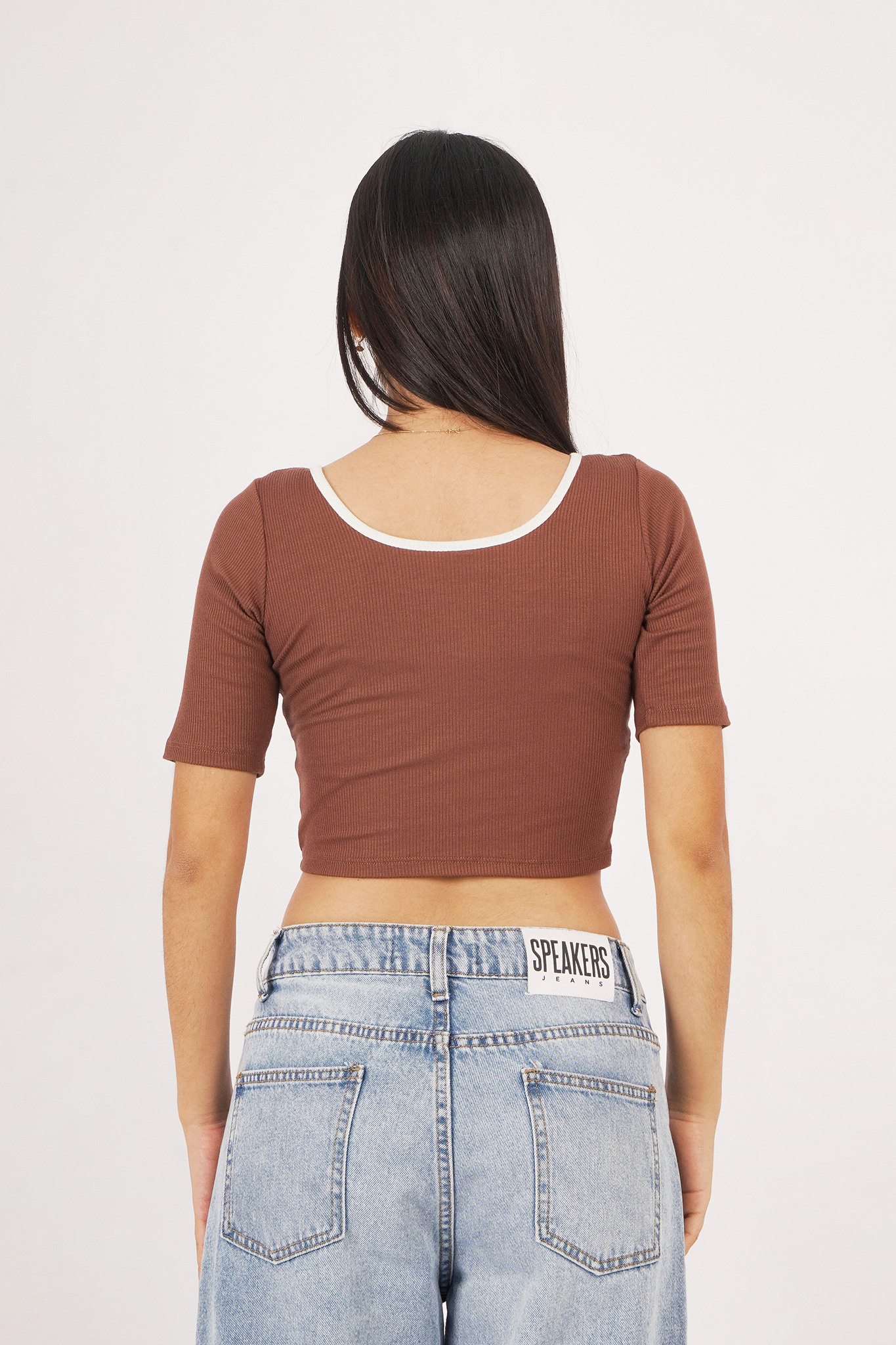 Crop Mini - Marrón