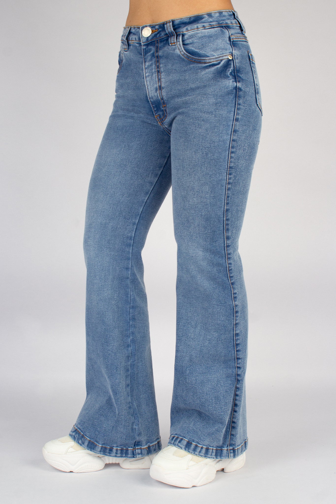Flare Jeans Abby - Azul