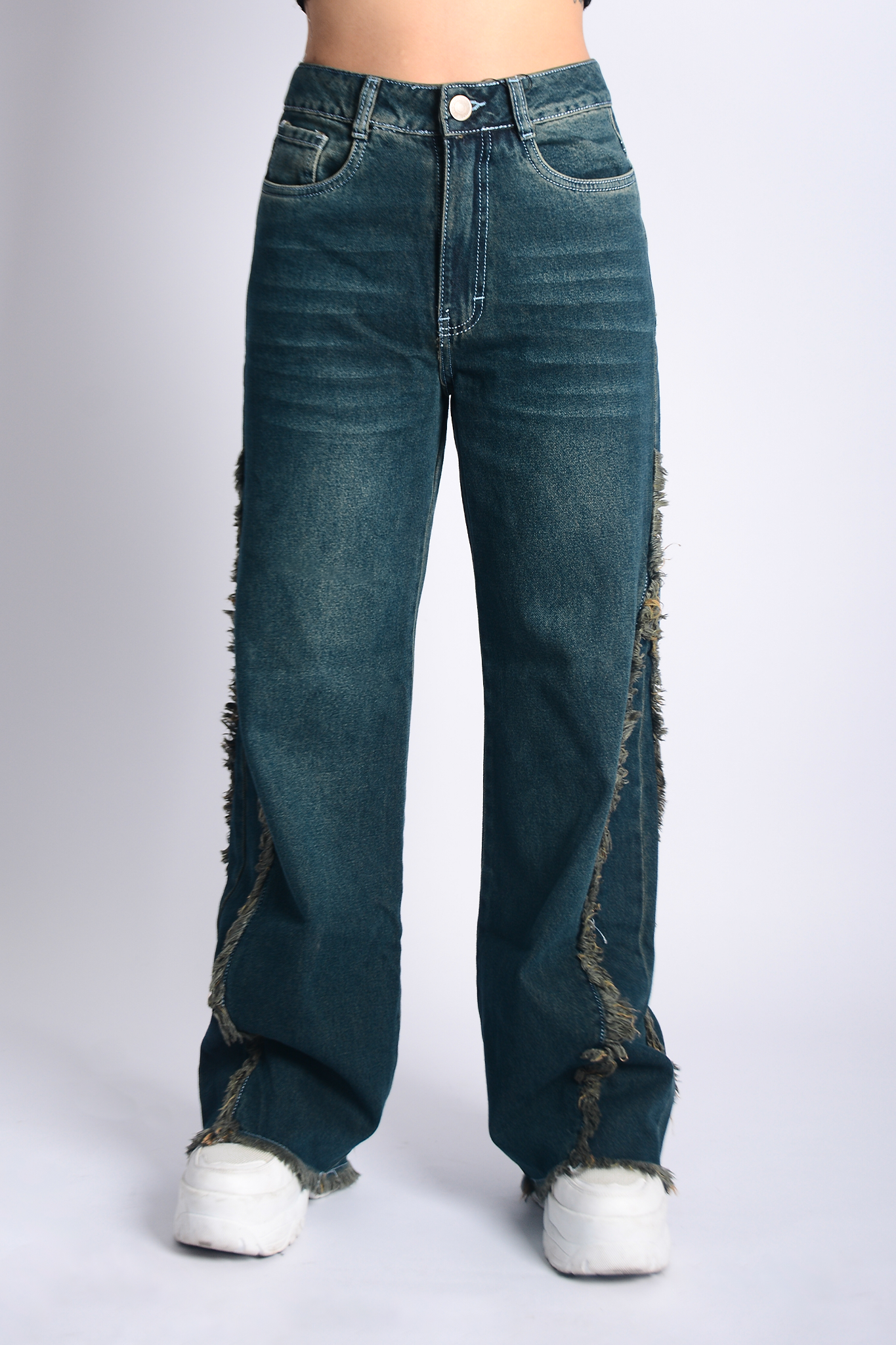 Pant Cow - Azul Vintage