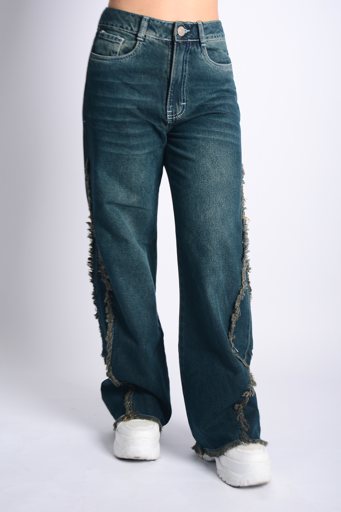 Pant Cow - Azul Vintage