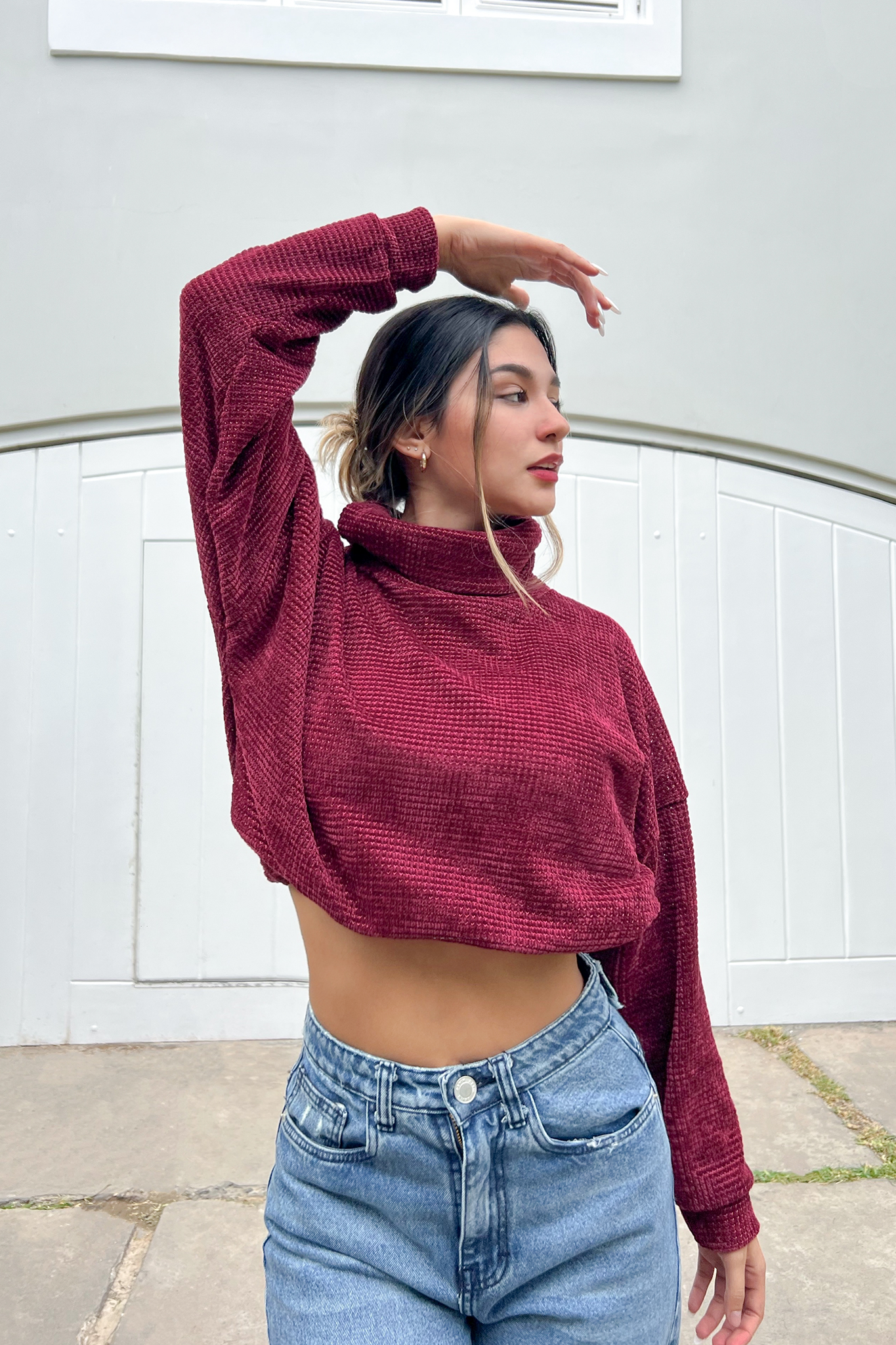 Turtle Sweater - Vino