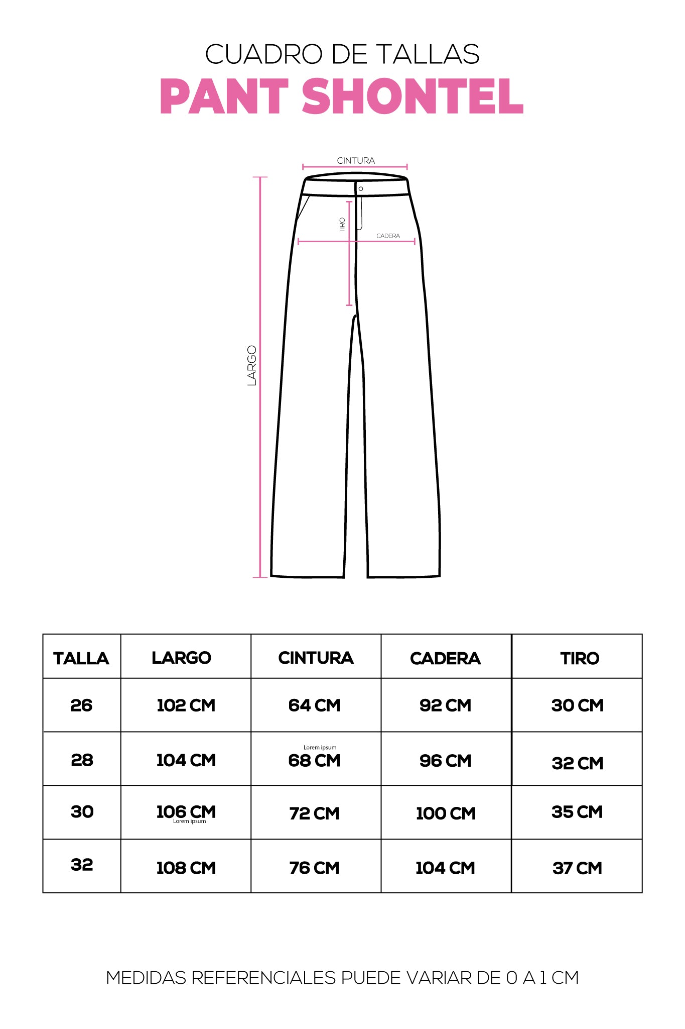 Pants Shontel - Azul