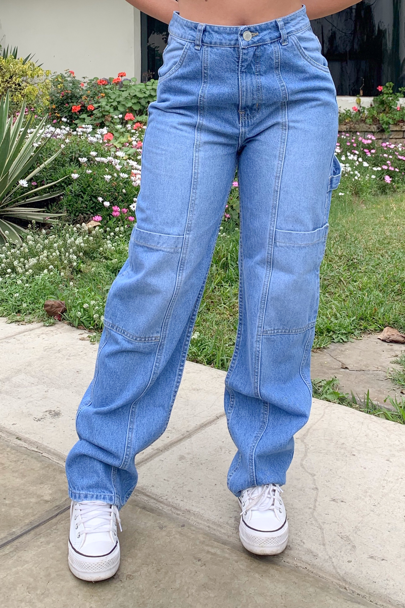 Pants Izzy - Celeste