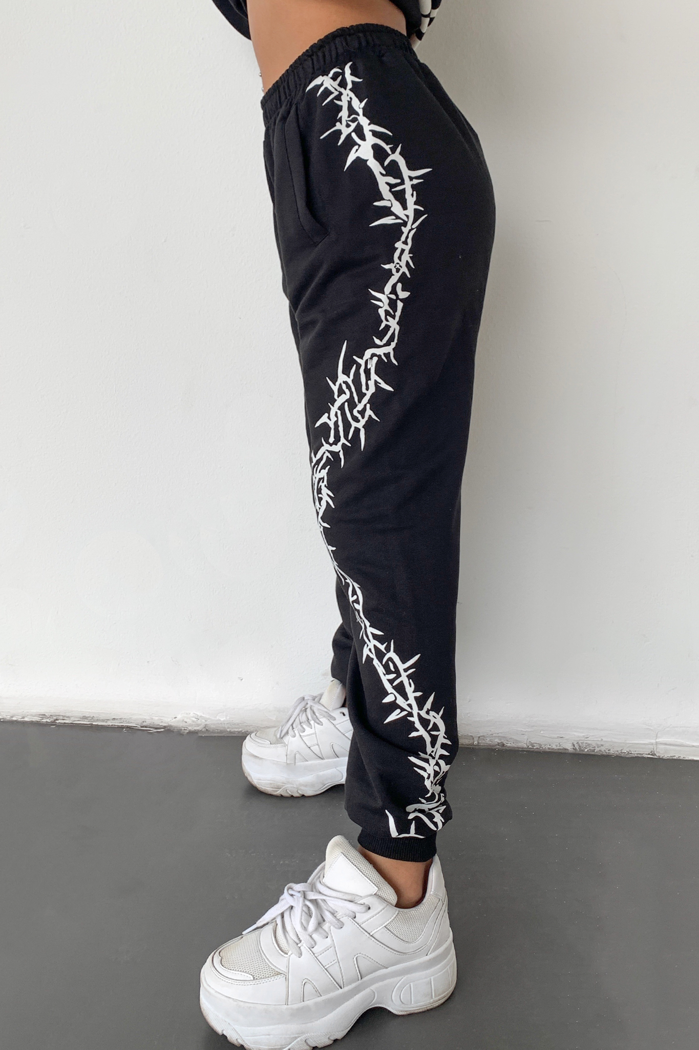 Jogger Spiga - Negro