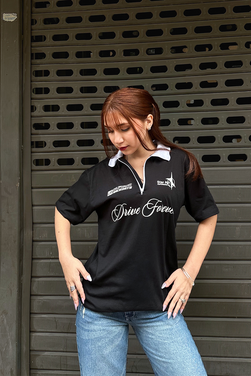 Camiseta Drive - Negro