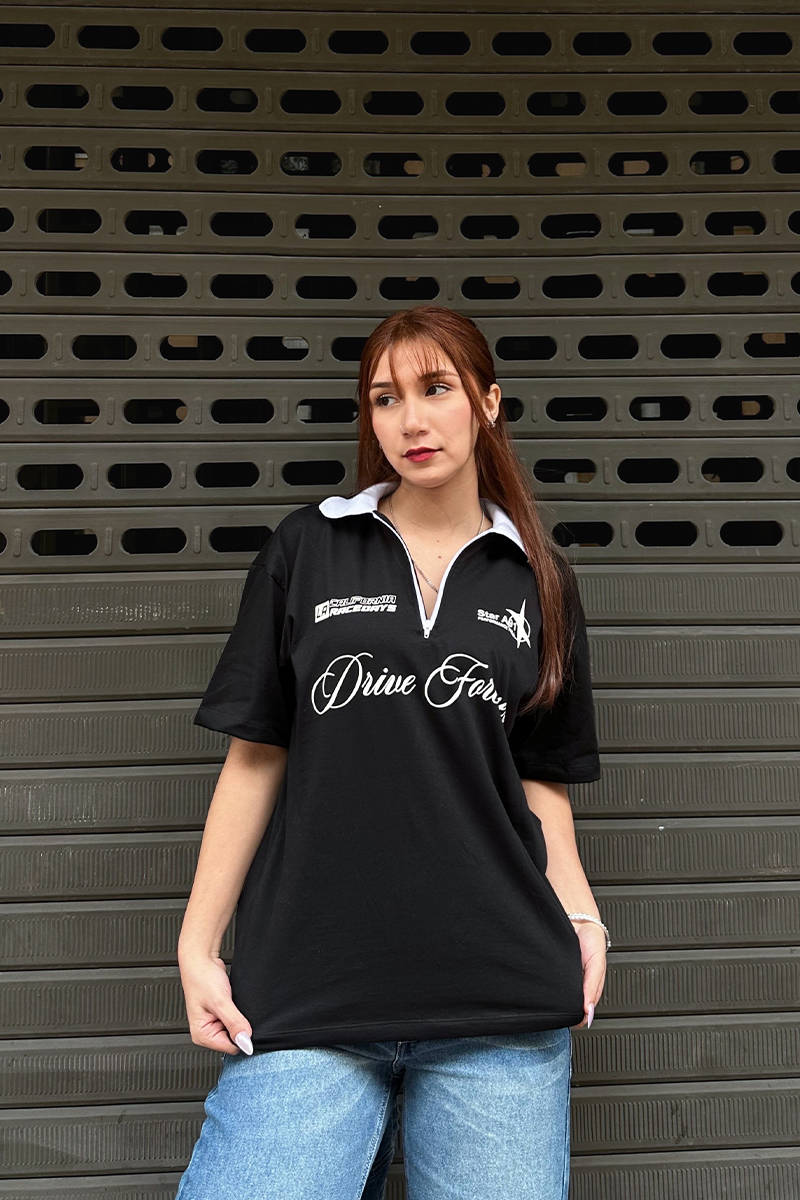 Camiseta Drive - Negro