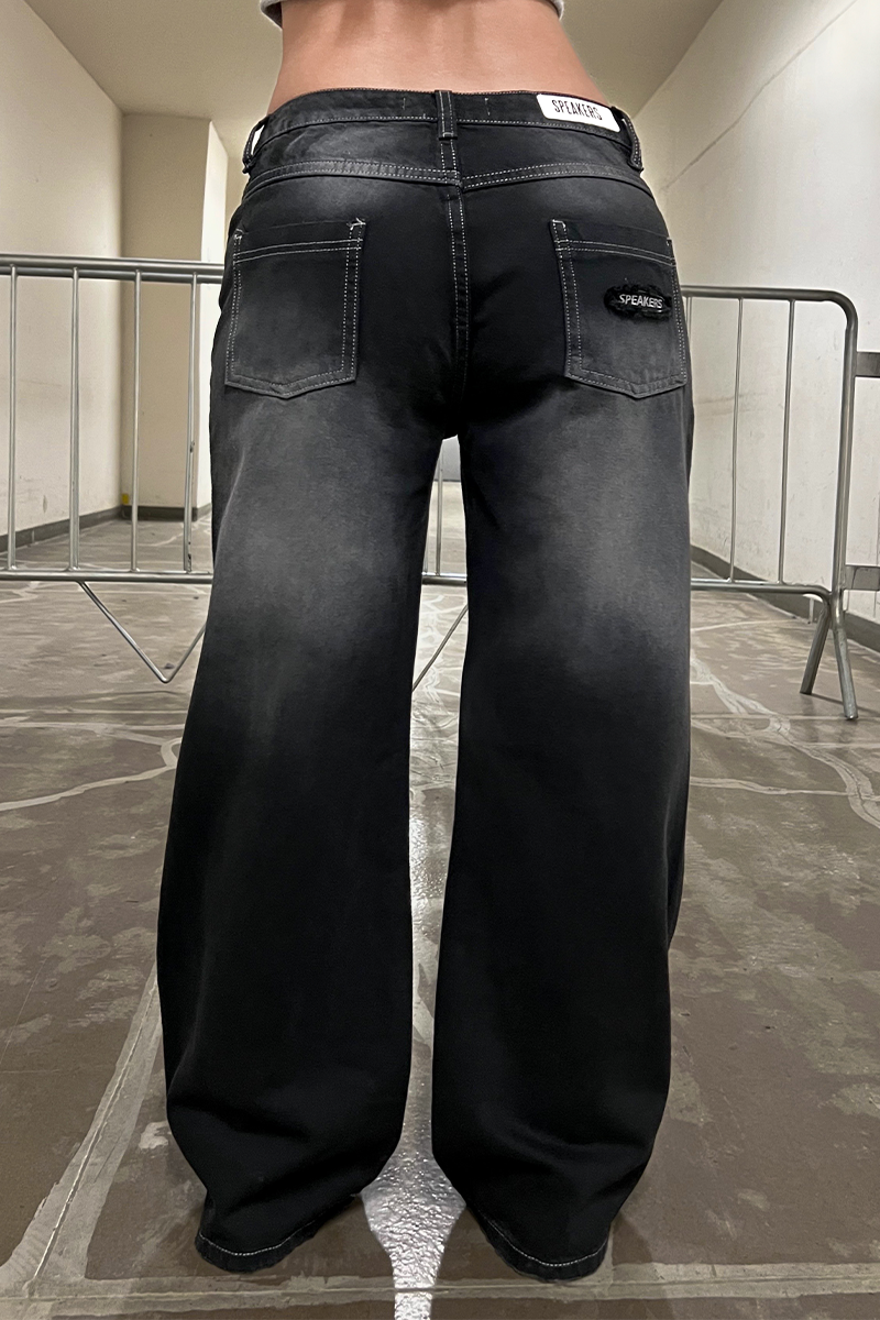 Wide Leg - Negro