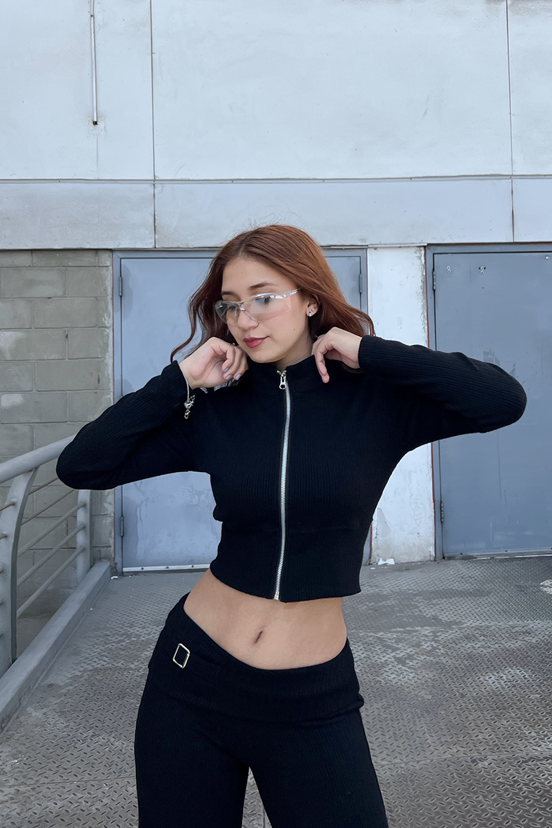 Cardigan Lua - Negro