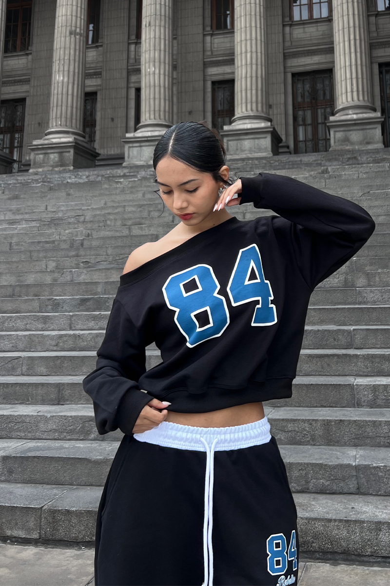 Polera 84 - Negro