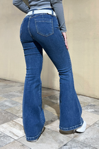 Jeans Flare Mia - Azul