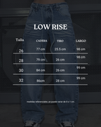 Jeans Low Rise - Celeste