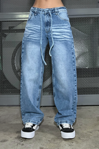 Jeans Low Rise - Celeste