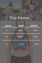 Top Denim Emma - ICE