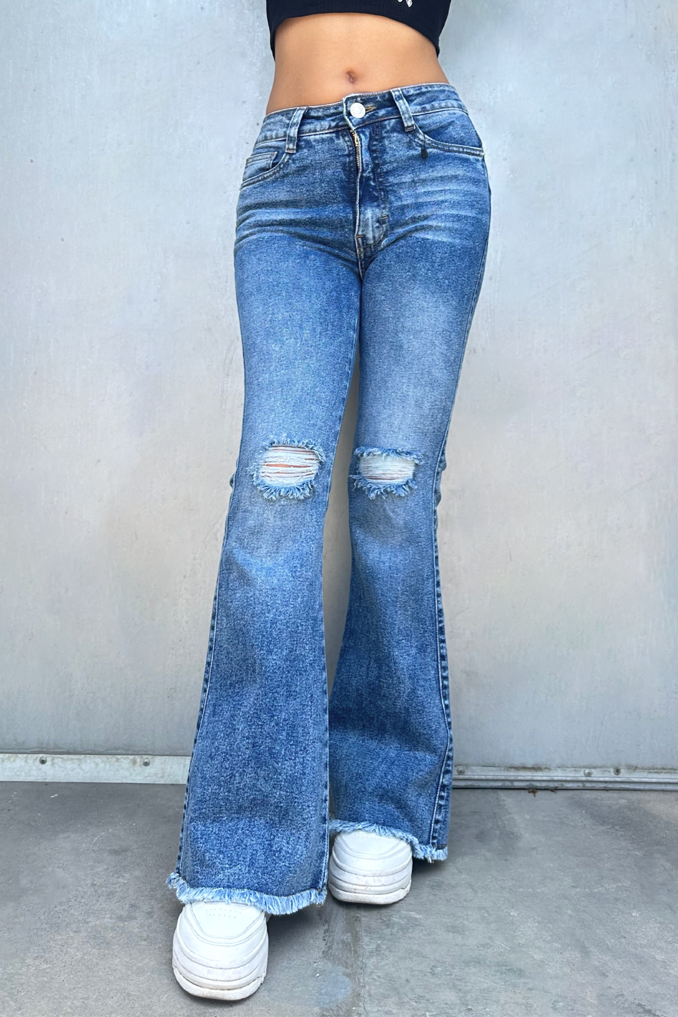 Flare Jeans Abby - Azul