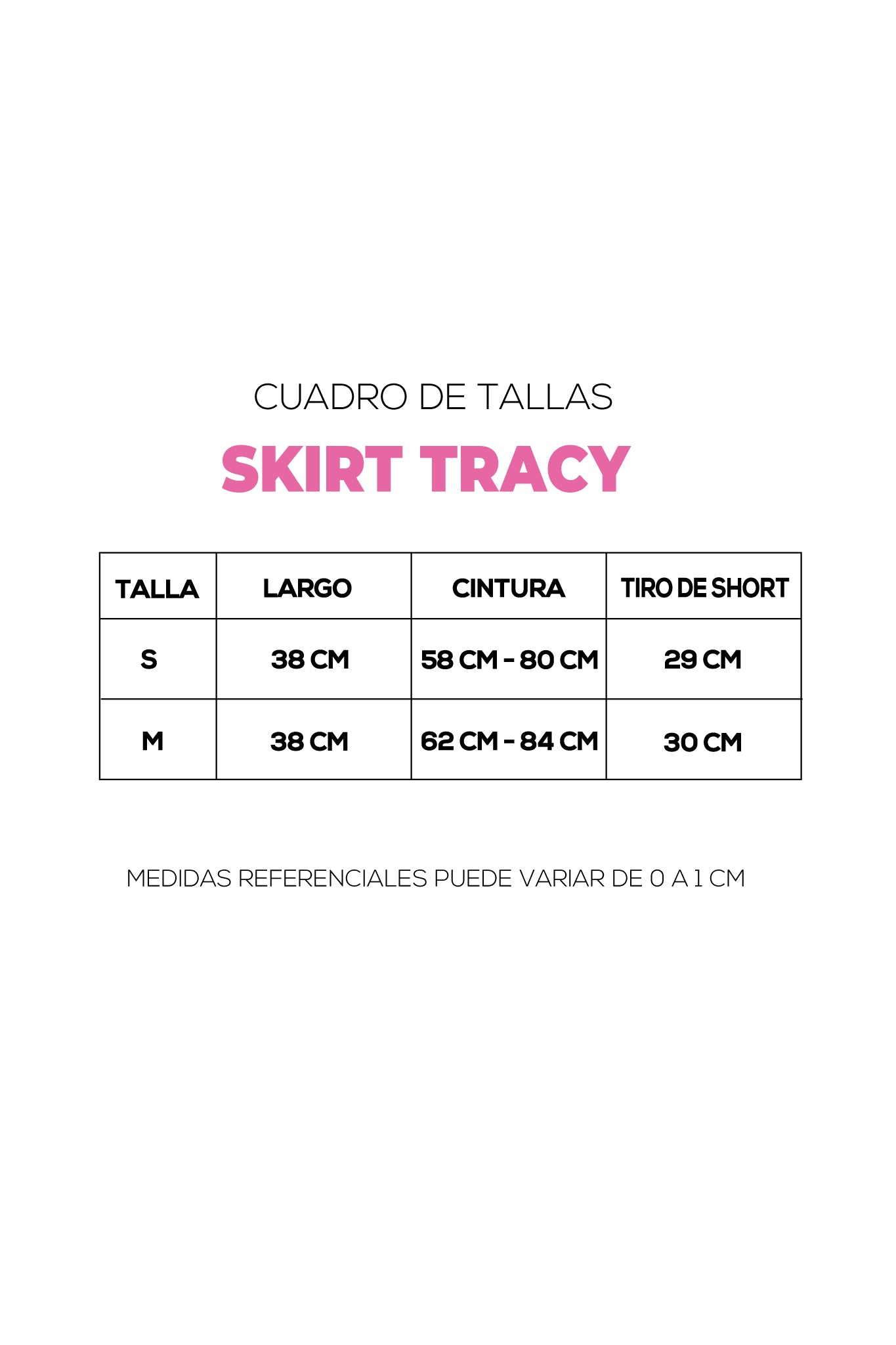 Skirt Tracy - Negro